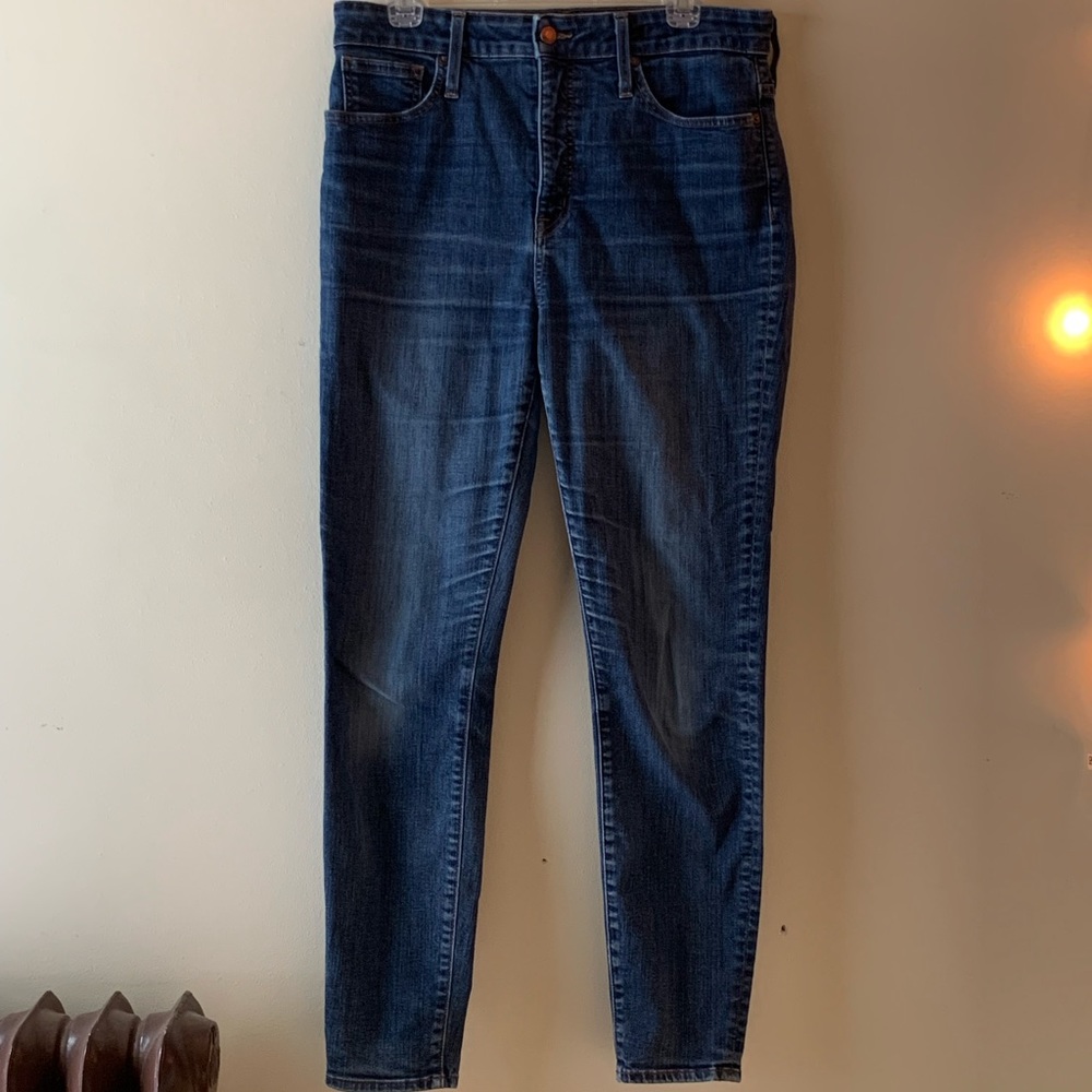 Madewell curvy high-rise skinny jeans